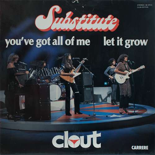 Cover Clout - Substitute (LP, Album, Club) Schallplatten Ankauf