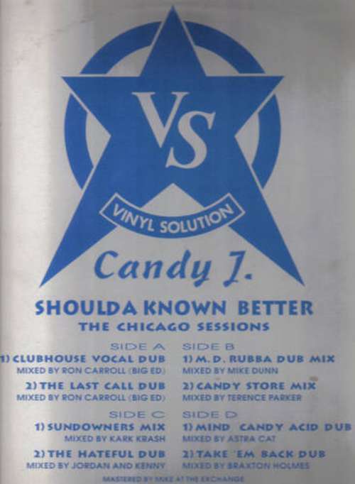 Cover Candy J - Shoulda Known Better (The Chicago Sessions) (2x12) Schallplatten Ankauf