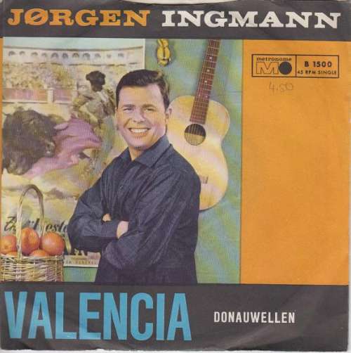 Cover Jørgen Ingmann - Valencia (7, Single) Schallplatten Ankauf