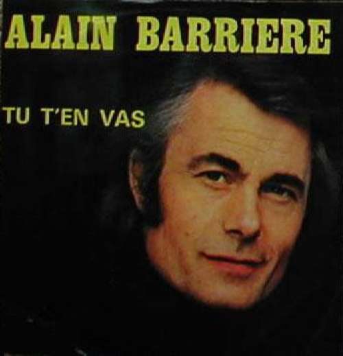 Cover Alain Barrière - Tu T'En Vas (LP) Schallplatten Ankauf