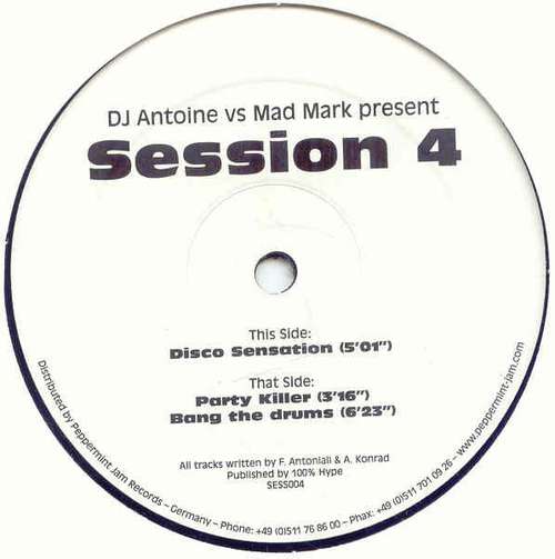 Cover DJ Antoine vs. Mad Mark - Session 4 (12) Schallplatten Ankauf