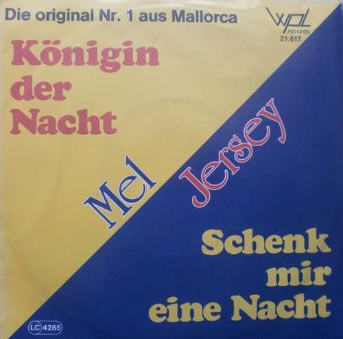 Cover Mel Jersey - Schenk Mir Eine Nacht (7, Single) Schallplatten Ankauf