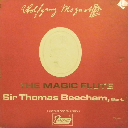 Cover Wolfgang Mozart* - Sir Thomas Beecham, Bart.* - The Magic Flute (3xLP + Box) Schallplatten Ankauf