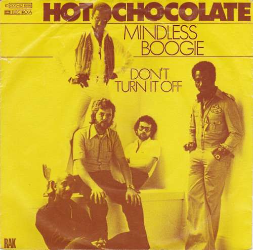 Cover Hot Chocolate - Mindless Boogie (7, Single) Schallplatten Ankauf