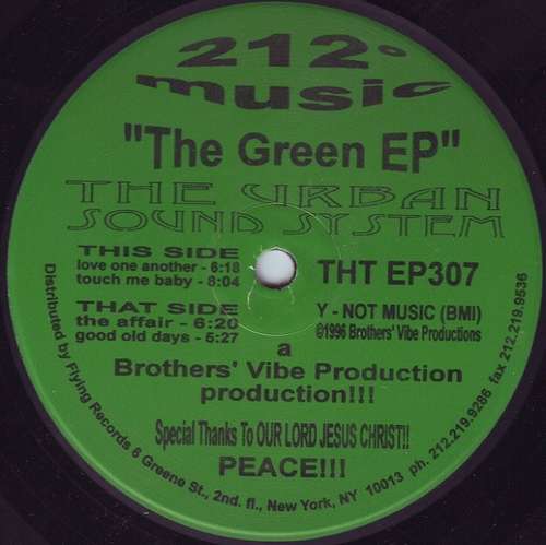 Cover The Green EP Schallplatten Ankauf