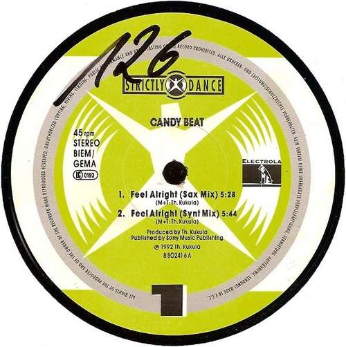 Cover Candy Beat - Feel Alright (12) Schallplatten Ankauf