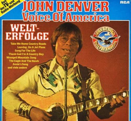 Cover John Denver - Voice Of America (Welterfolge) (LP, Comp) Schallplatten Ankauf