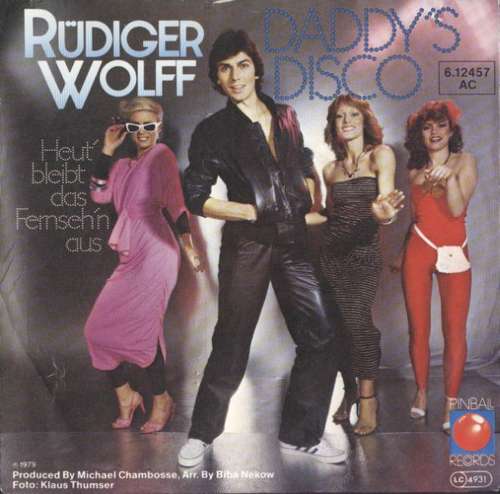 Cover Rüdiger Wolff - Daddy's Disco (7, Single) Schallplatten Ankauf