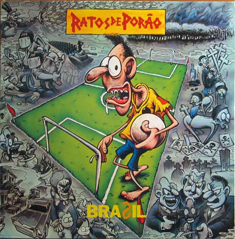 Cover Ratos De Porão - Brasil (LP, Album) Schallplatten Ankauf