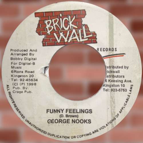 Cover George Nooks - Funny Feelings (7) Schallplatten Ankauf