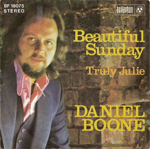 Cover Daniel Boone - Beautiful Sunday (7, Single) Schallplatten Ankauf