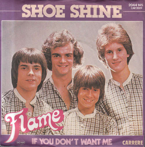 Cover Flame (12) - Shoe Shine  (7, Single) Schallplatten Ankauf