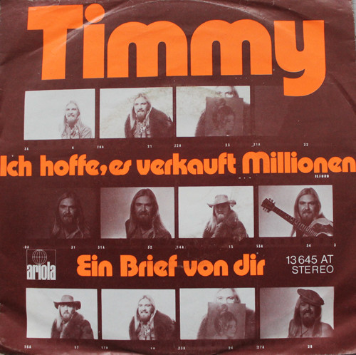 Bild Timmy* - Ich Hoffe, Es Verkauft Millionen  (7, Single) Schallplatten Ankauf