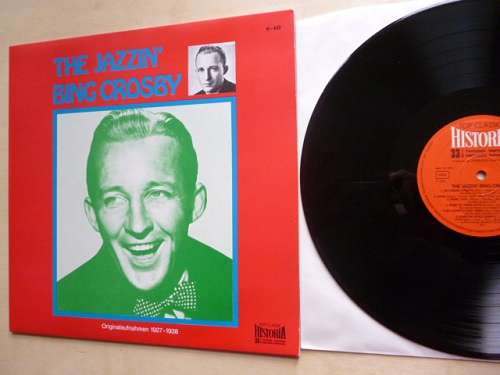 Cover Bing Crosby - The Jazzin' Bing Crosby (LP, Comp) Schallplatten Ankauf