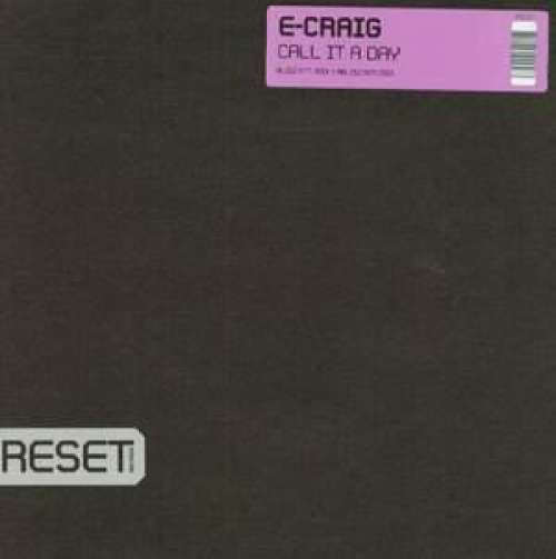 Cover E-Craig - Call It A Day (12) Schallplatten Ankauf