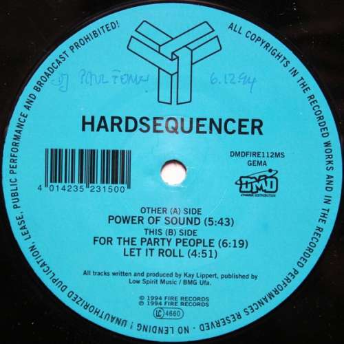 Cover Hardsequencer - Power Of Sound (12, Maxi) Schallplatten Ankauf