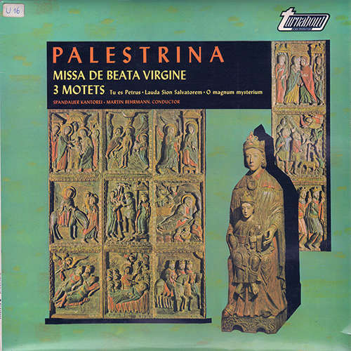 Cover Palestrina*, Spandauer Kantorei, Martin Behrmann - Missa De Beata Virgine / 3 Motets (LP, Album) Schallplatten Ankauf