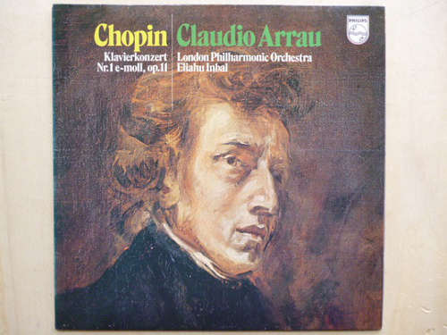 Bild Chopin*, Claudio Arrau, London Philharmonic Orchestra*, Eliahu Inbal - Klavierkonzert Nr. 1 E-moll, Op. 11 (LP, Club) Schallplatten Ankauf