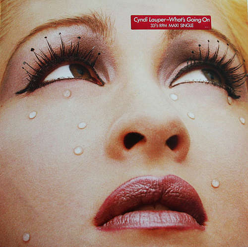 Cover Cyndi Lauper - What's Going On (12) Schallplatten Ankauf