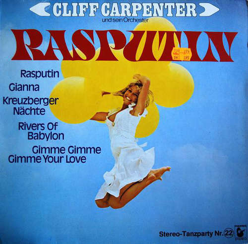 Cover Cliff Carpenter Und Sein Orchester - Rasputin (LP, Album) Schallplatten Ankauf