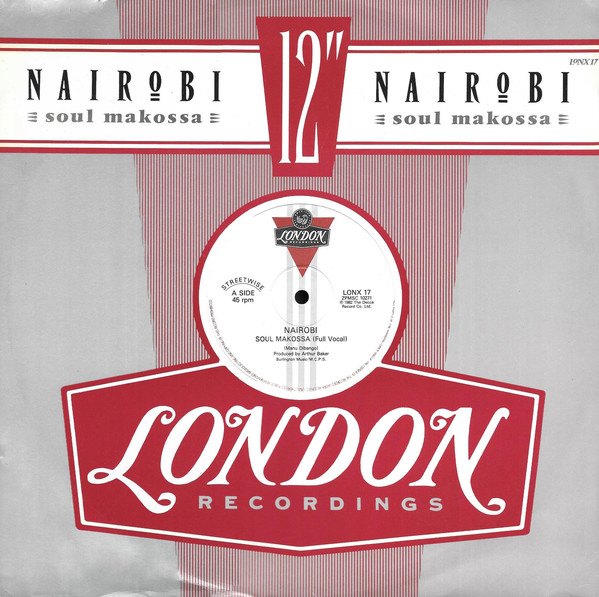 Cover Nairobi - Soul Makossa (12, Single) Schallplatten Ankauf