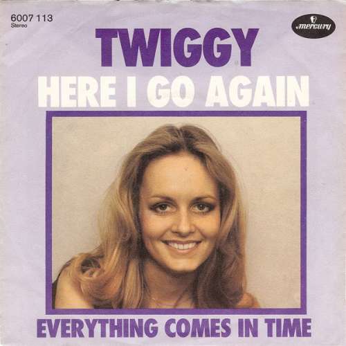Cover Twiggy (2) - Here I Go Again (7, Single) Schallplatten Ankauf