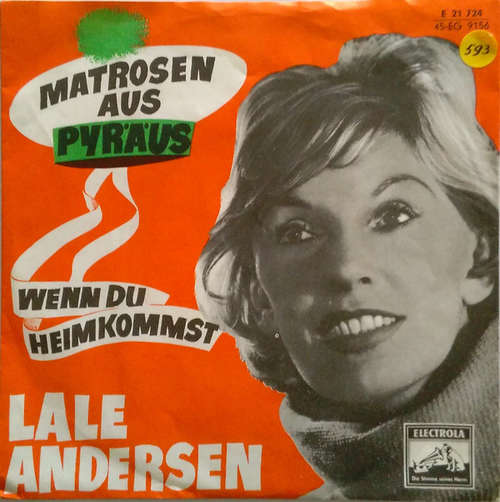 Bild Lale Andersen - Matrosen Aus Pyräus (7, Single, Mono) Schallplatten Ankauf