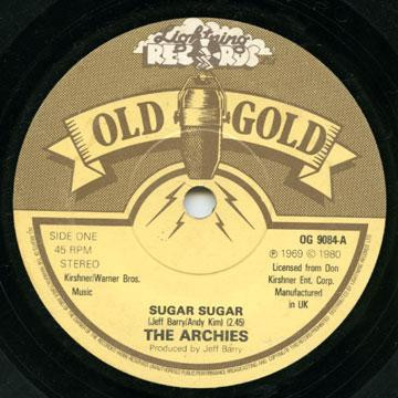 Bild The Archies - Sugar Sugar (7, Single) Schallplatten Ankauf