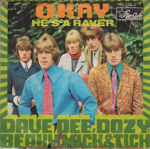 Cover Dave Dee, Dozy, Beaky, Mick & Tich - Okay (7, Single) Schallplatten Ankauf