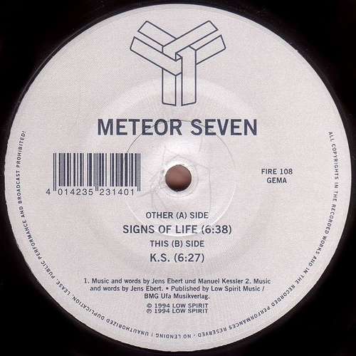 Cover Meteor Seven - Signs Of Life (12) Schallplatten Ankauf