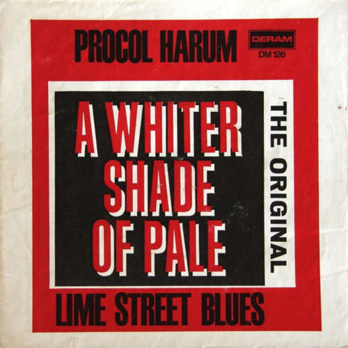 Cover Procol Harum - A Whiter Shade Of Pale (7, Single, Mono) Schallplatten Ankauf