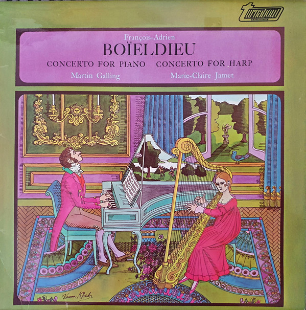 Cover Boïeldieu*, Martin Galling, Marie-Claire Jamet - Concerto For Piano / Concerto For Harp (LP) Schallplatten Ankauf
