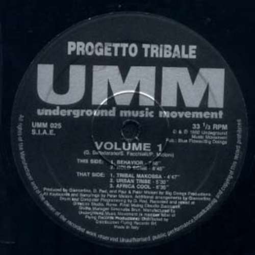Cover Volume 1 Schallplatten Ankauf