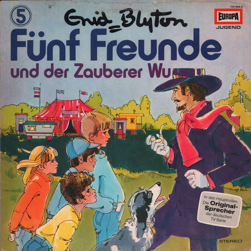 Cover Enid Blyton - Fünf Freunde  5 - Und Der Zauberer Wu (LP) Schallplatten Ankauf