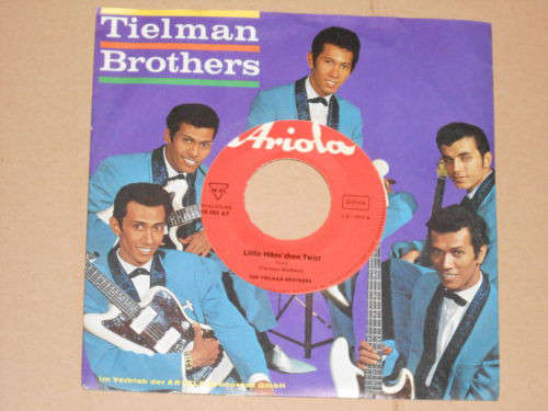 Cover Tielman Brothers - Little Häns'chen Twist (7, Single, Mono) Schallplatten Ankauf