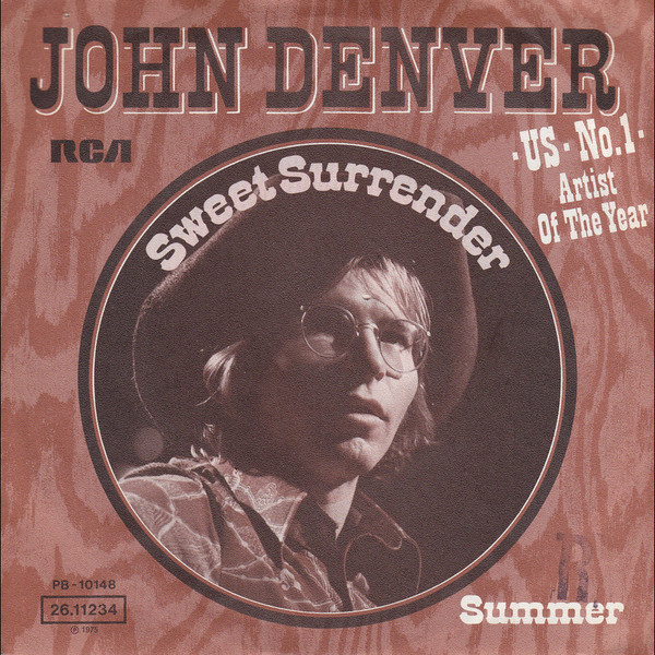 Cover John Denver - Sweet Surrender (7, Single) Schallplatten Ankauf