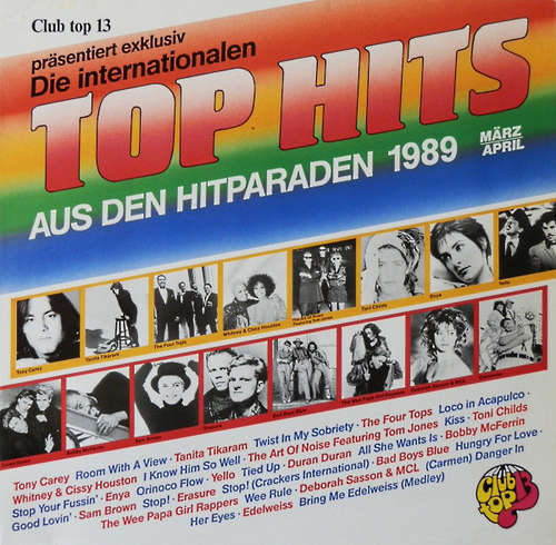 Cover Various - Club Top 13 - Die Internationalen Top Hits Aus Den Hitparaden - März/April 1989 (LP, Comp, Club) Schallplatten Ankauf