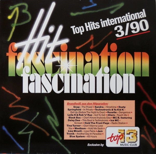 Cover Various - Hit Fascination 3/90 (LP, Comp, Club) Schallplatten Ankauf