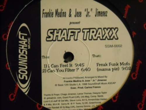 Bild Frankie Medina & Jose JR Jimenez - Shaft Traxx (12) Schallplatten Ankauf
