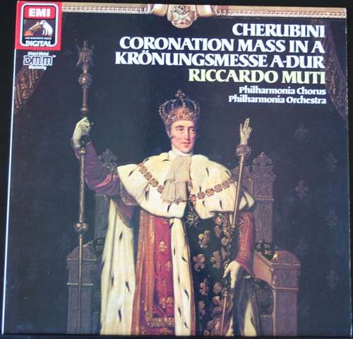 Cover Cherubini* / Philharmonia Chorus . Philharmonia Orchestra, Riccardo Muti - Coronation Mass - Krönungsmesse (LP) Schallplatten Ankauf