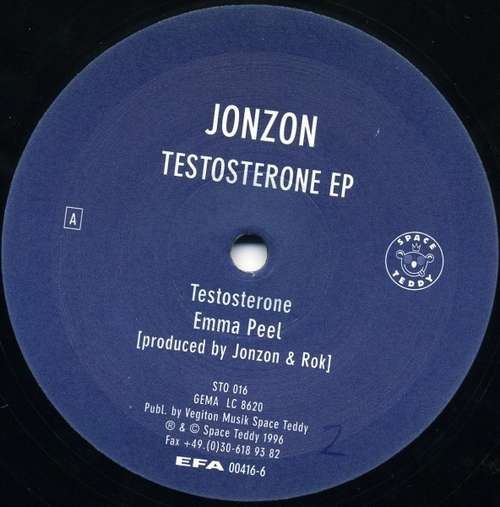 Cover Jonzon - Testosterone EP (12, EP) Schallplatten Ankauf