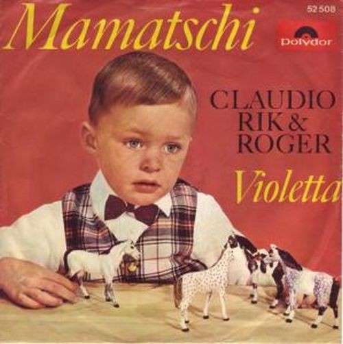 Cover Claudio, Rik Und Roger - Mamatschi (7, Single) Schallplatten Ankauf