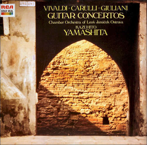 Cover Vivaldi* • Carulli* • Giuliani* - Chamber Orchestra Of Leoš Janáček Ostrava* • Kazuhito Yamashita - Guitar Concertos (LP, Album) Schallplatten Ankauf