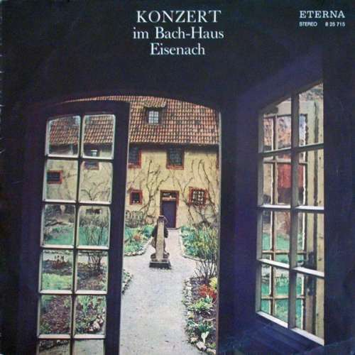 Cover Johann Sebastian Bach - Konzert Im Bach-Haus Eisenach (LP, RE) Schallplatten Ankauf