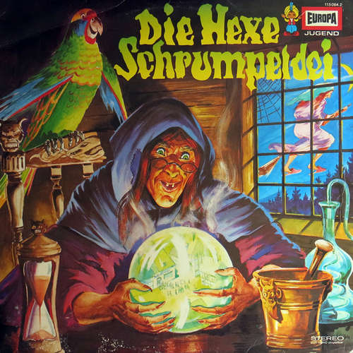 Cover Eberhard Alexander-Burgh - Die Hexe Schrumpeldei (LP, RE) Schallplatten Ankauf