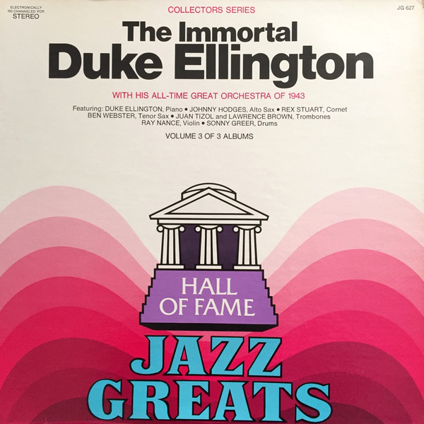 Cover Duke Ellington - The Immortal Duke Ellington Vol. 3 Of 3 (LP, Comp, RE) Schallplatten Ankauf