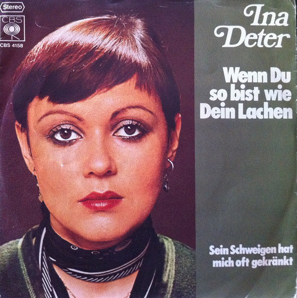 Cover Ina Deter - Wenn Du So Bist Wie Dein Lachen (7, Single) Schallplatten Ankauf