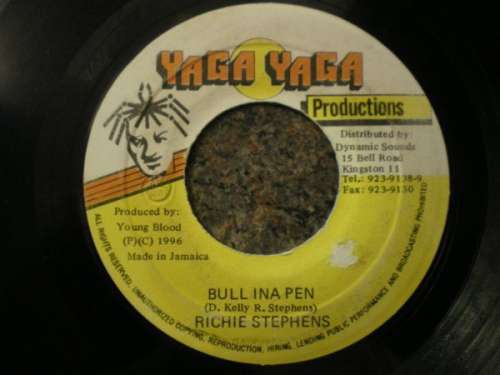 Cover Richie Stephens - Bull Ina Pen (7) Schallplatten Ankauf