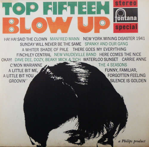 Cover Various - Top Fifteen Blow Up (LP, Comp) Schallplatten Ankauf