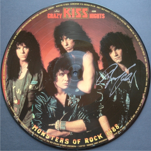 Cover Kiss - Crazy Nights (LP, Album, Pic) Schallplatten Ankauf